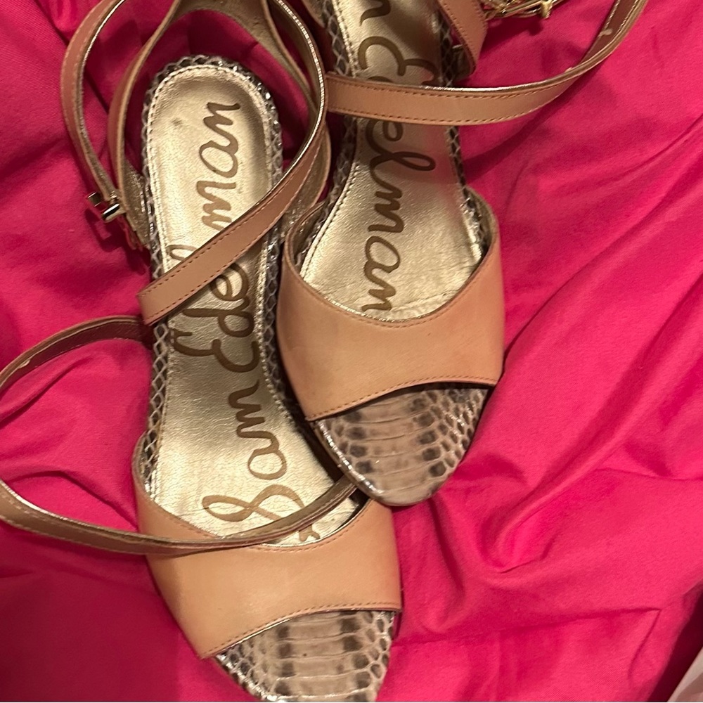 Sam Edelman 2-1/2” wedge Sandals